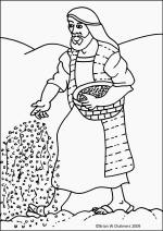 free coloring pages for the parable of the sower