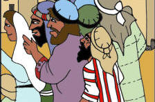color and outline graphics for Zacchaeus
