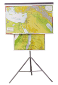 43371: Abingdon Bible Land Map Set with Tripod